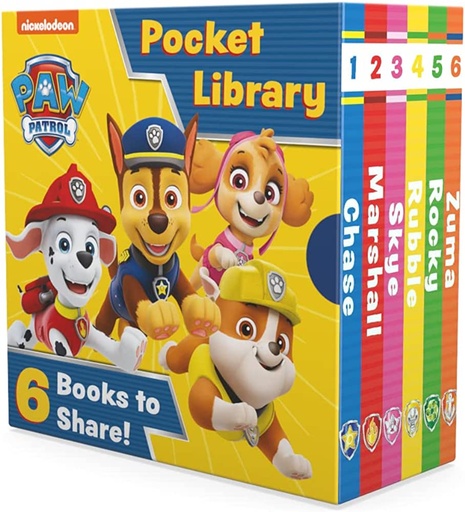 [9780755502721] Paw Patrol Pocket Library