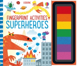 [9781803705101] Fingerprint Activities Superheroes