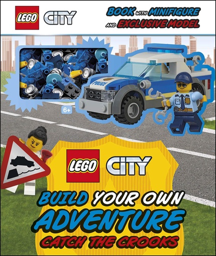 [9780241409398] LEGO City Build Your Own Adventure Catch the Crooks