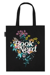 [9780593749388] BOOK NERD FLORAL TOTE