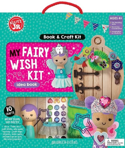 [9781338159608] Klutz Junior: My Fairy Wish Kit