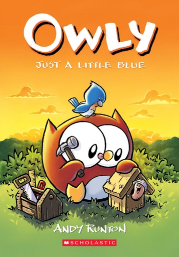 [9781338300673] Just a Little Blue: (Owly #2)