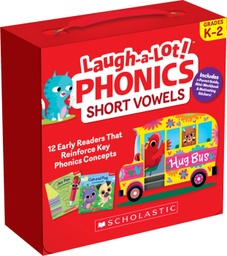 [9781338804546] Laugh-A-Lot Phonics: Short Vowels (Parent Pack)