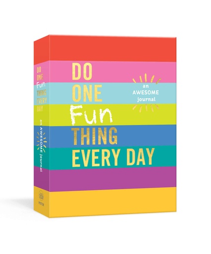 [9780525575412] Do One Fun Thing Every Day: An Awesome Journal