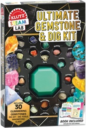[9781338899603] Ultimate GEM Stone & Dig Kit (Klutz: Steam Lab)