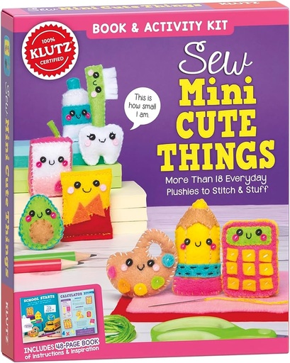 [9781338896015] Sew Mini Cute Things