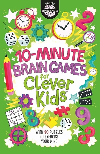 [9781780555935] 10-Minute Brain Games for Clever Kids 