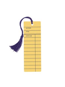 [9780593764589] Library Card Bookmark