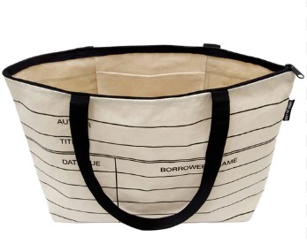 [9780593276662] LIBRARY CARD - MARKET TOTE
