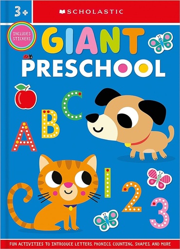 [9781339042497] Giant Preschool Workbook: Scholastic Early Learners