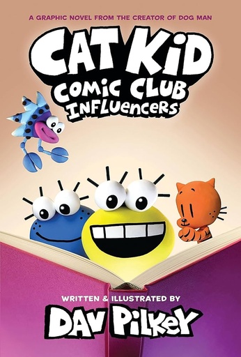 [9781338896398] Cat Kid Comic Club: Influencers: A Graphic Novel (Cat Kid Comic Club #5)