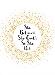 [9781786854889] She Believed She Could So She Did
