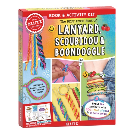 [9781339019093] The Best Ever Book of Lanyard, Scoubidou, and Boondoggle