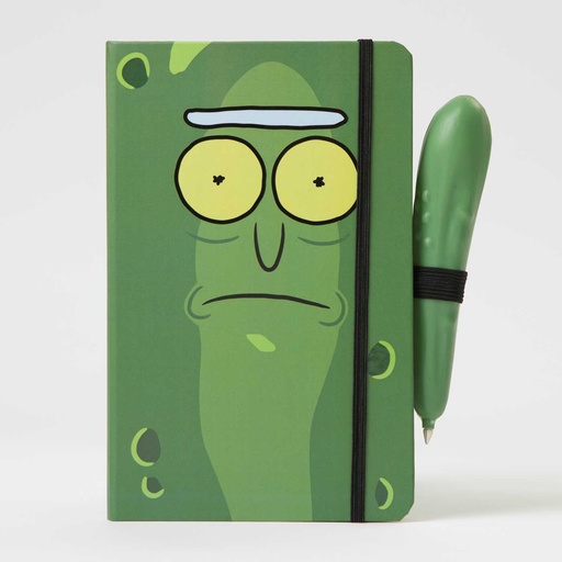 [9781683835356] Rick and Morty: Pickle Rick Hardcover Ruled Journal With Pen