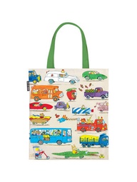 [9780593749418] Richard Scarry: Cars and Trucks and Things That Go Tote Bag