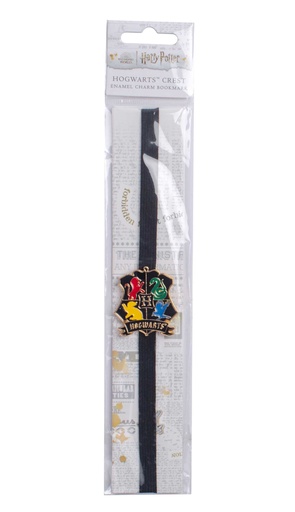 [9781647228071] Harry Potter: Hogwarts Crest Enamel Charm Bookmark