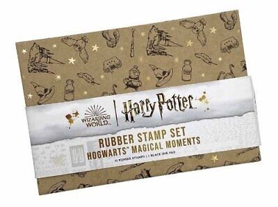 [9798886631067] Harry Potter: Hogwarts Magical Moments Rubber Stamp Set