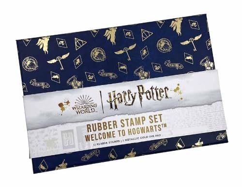 [9798886631883] Harry Potter: Welcome to Hogwarts Rubber Stamp Set