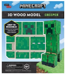 [9781682987155] IncrediBuilds: Minecraft: Creeper 3D Wood Model