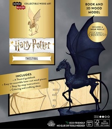 [9781682982303] IncrediBuilds: Harry Potter: Thestral Book and 3D Wood Model