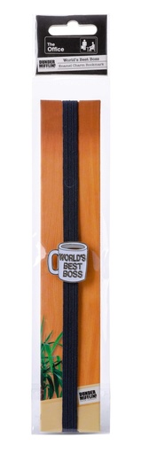 [9781647229252] The Office: World's Best Boss Enamel Charm Bookmark