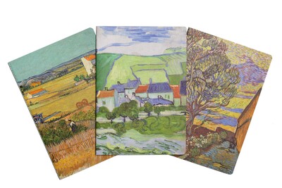[9798886631838] Van Gogh Landscapes Sewn Notebook Collection
