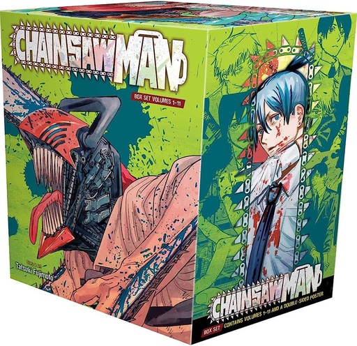 [9781974741427] Chainsaw Man Box Set: Includes volumes 1-11