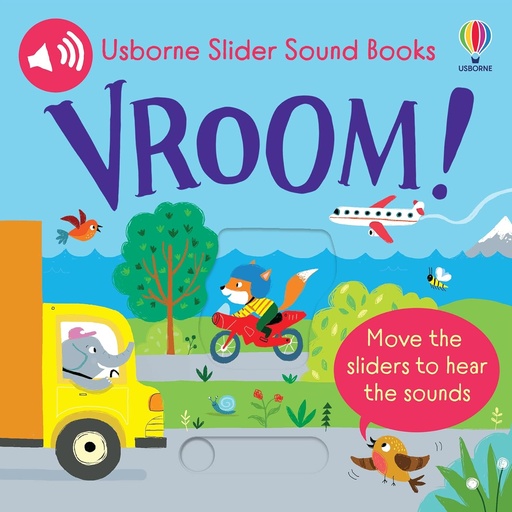 [9781803707358] Slider Sound Books: Vroom!