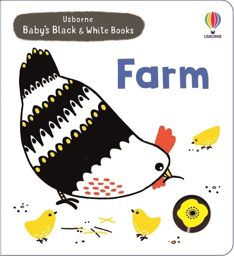 [9781805073635] Baby's Black and White Books Farm
