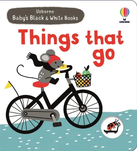 [9781805073642] Baby's Black and White Books Things That Go