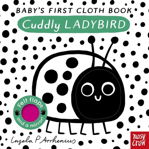 [9781805130291] Baby's First Cloth Book: Cuddly Ladybird
