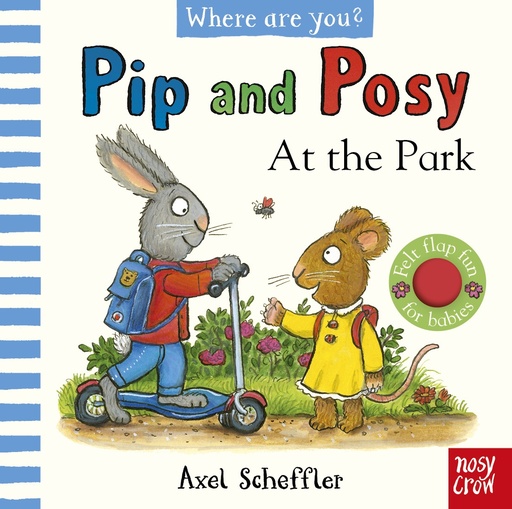 [9781839948107] Pip and Posy, Where Are You? At the Park (A Felt Flaps Book)