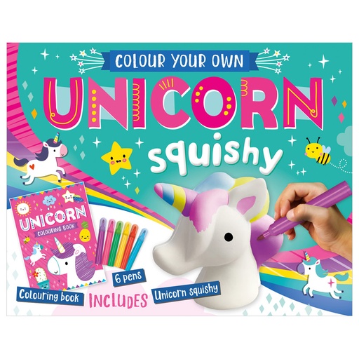 [9781800585454] Colour Your Own Unicorn Squishy
