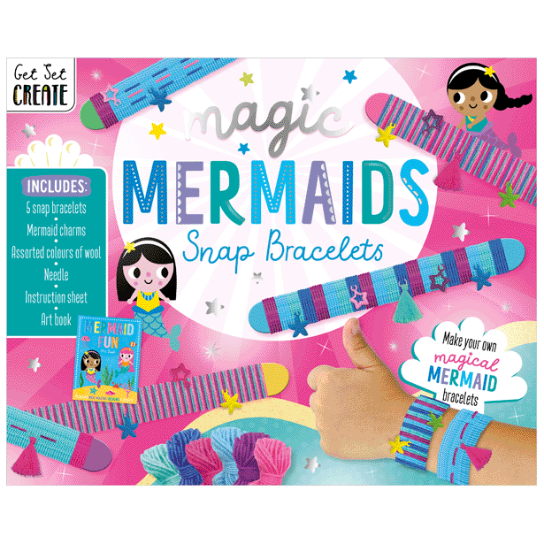 [9781805441489] Magic Mermaid Snap Bracelets