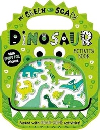 [9781805444411] Shiny Stickers My Green and Scaly Dinosaur Activity Book