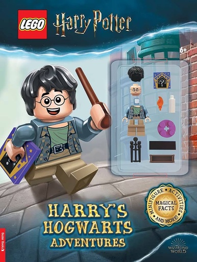 [9781780558813] LEGO® Harry Potter™: Harry’s Hogwarts Adventures (with Harry Potter™ minifigure)