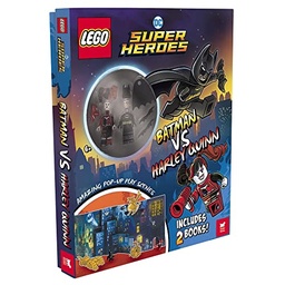[9781780559520] LEGO® DC Super Heroes™: Batman vs. Harley Quinn (with Batman™ and Harley Quinn™ minifigures, pop-up play scenes and 2 books)