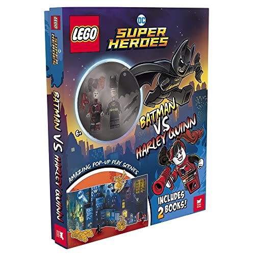 [9781780559520] LEGO® DC Super Heroes™: Batman vs. Harley Quinn (with Batman™ and Harley Quinn™ minifigures, pop-up play scenes and 2 books)