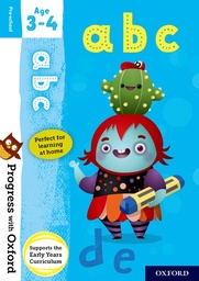 [9780192780546] Progress with Oxford: ABC Age 3-4 
