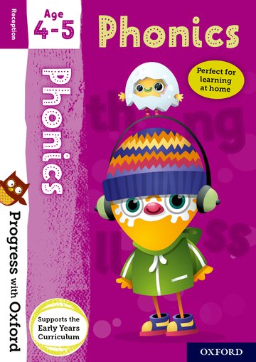 [9780192780621] Progress with Oxford: Progress with Oxford: Phonics Age 4-5