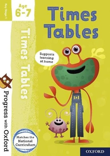 [9780192767936] Progress with Oxford: Times Tables Age 6-7