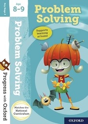 [9780192772800] Progress with Oxford: Problem Solving Age 8-9 Book/Sticker