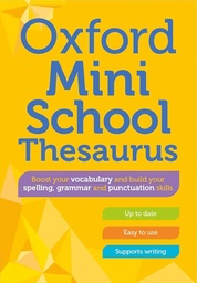 [9780192784179] Oxford Mini School Thesaurus 