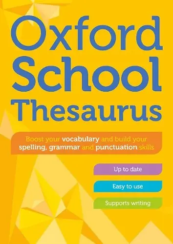 [9780192784179] Oxford Mini School Thesaurus 