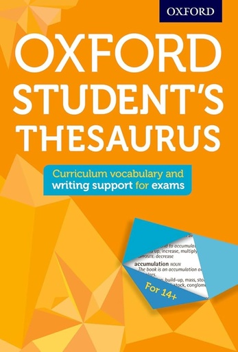 [9780192749390] Oxford Students Thesaurus