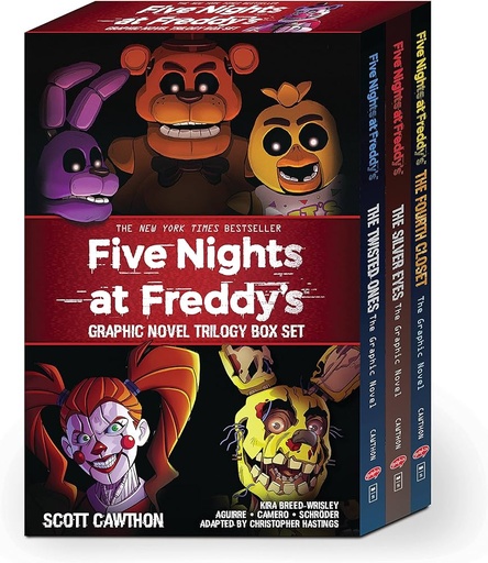 [9781339012513] Five Nights at Freddy's Graphic Novel Trilogy Box Set 