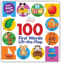 [9781484718018] Disney Baby: 100 First Words Lift the Flap