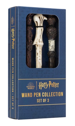 [9798886634297] Harry Potter Wand Pen Collection (Set of 3)