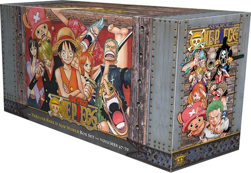 [9781421590523] One Piece Box Set 3: Thriller Bark to New World: Volumes 47-70