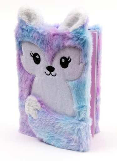 [9781546122081] Plush Tie-Dye Fox Journal